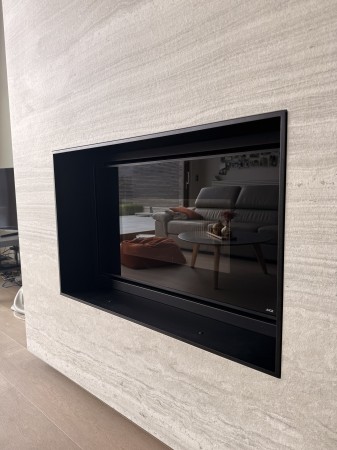 Stalen Afwerking van Haard Geluwe